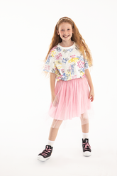 Graffiti Collection | Pink Tulle Skirt
